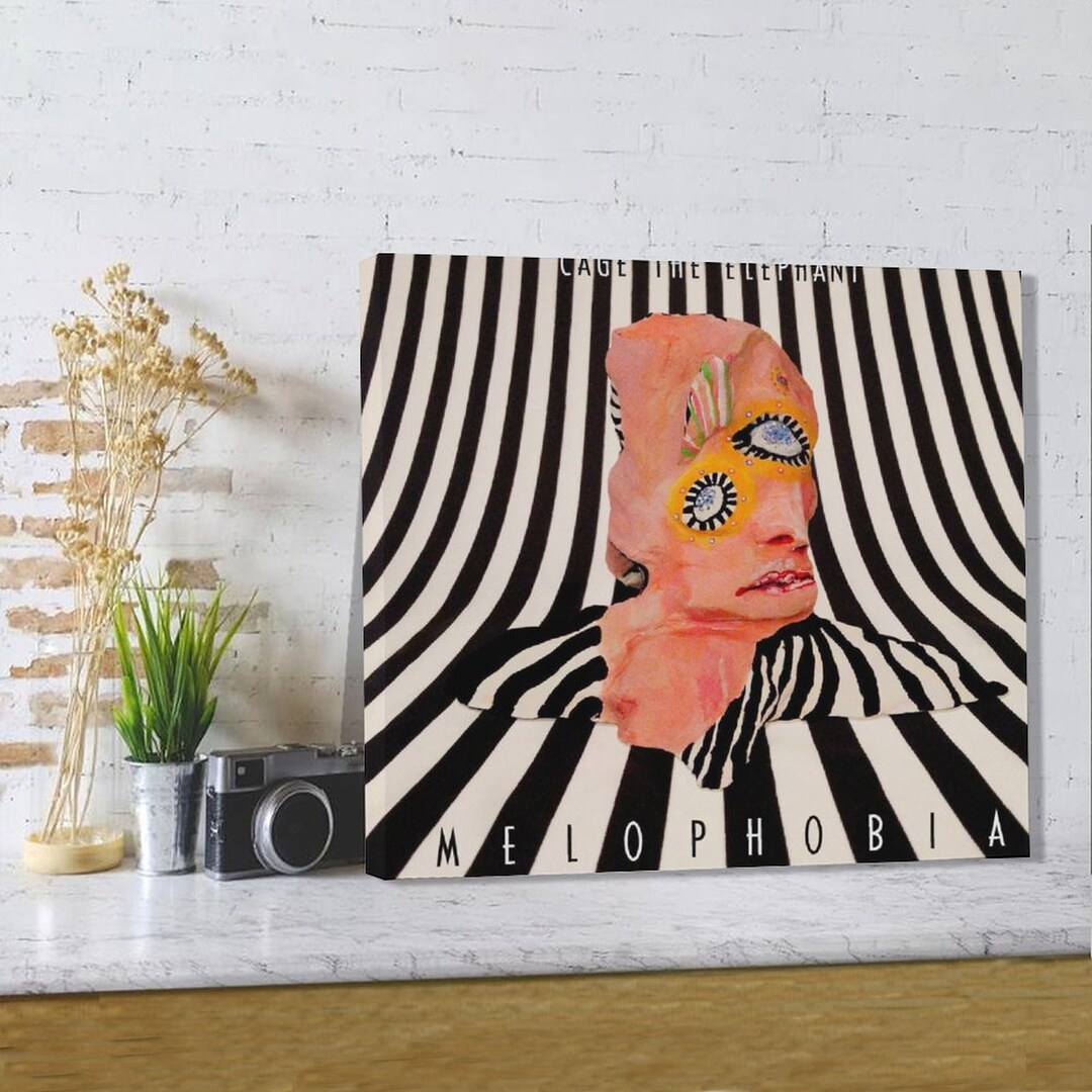 Cage the Elephant Melophobia Album Poster Canvas Art Music Album Poster