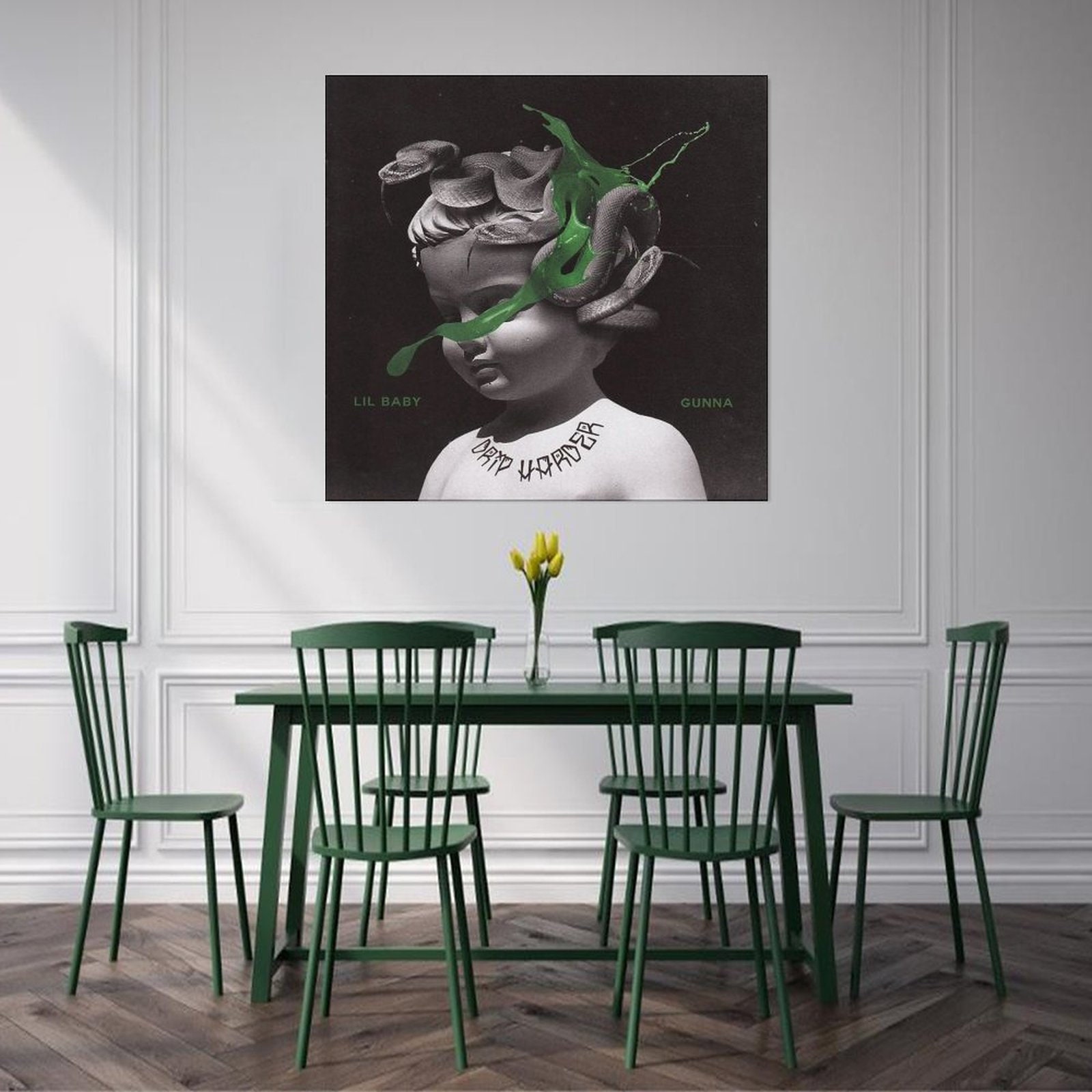 Lil Baby Gunna Drip Harder Album Poster Canvas Art Music Album Poster ...