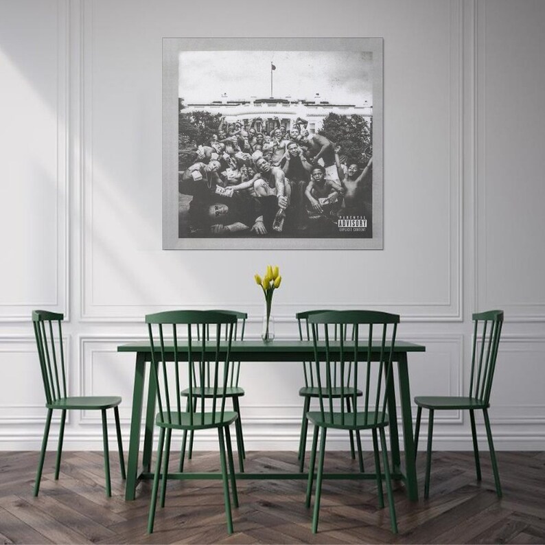 Kendrick Lamar to Pimp A Butterfly Pitchfork Canvas Art Music Etsy