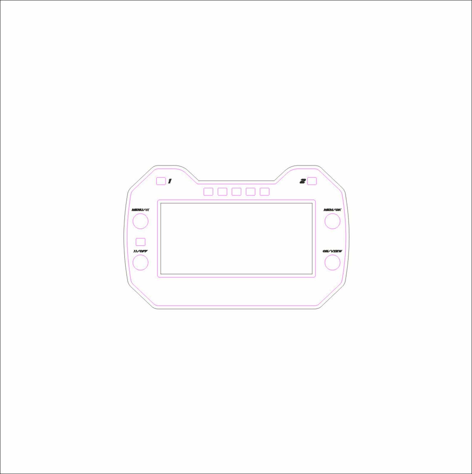 Mychron 5 Template Make Your Own Graphics/stickers Etsy