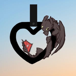 Toothless Httyd Tsurikawa Design | MADE TO ORDER
