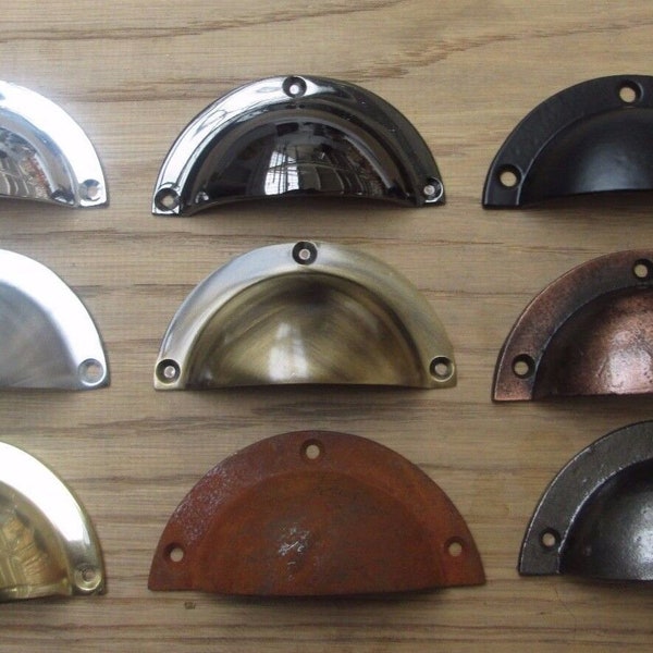 Copper Cup Pulls Etsy