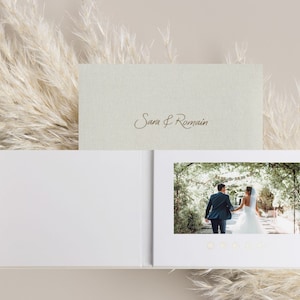 Personalized Wedding Video Book Box