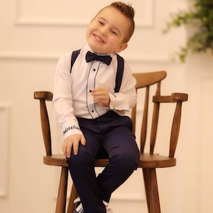 Boy salopet set - Kids salopet - Boy kids suit