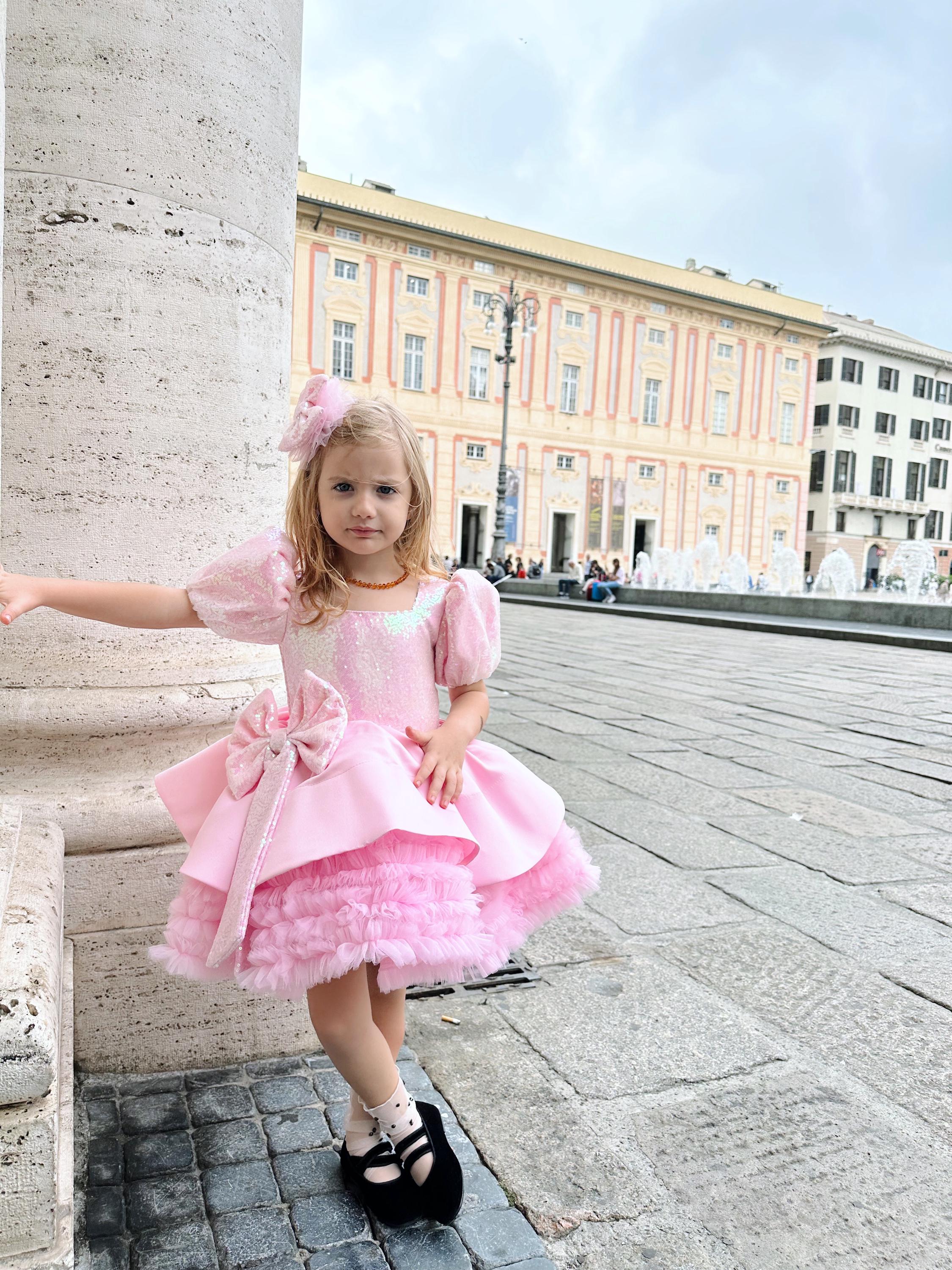 Pink Twirls Gown main image 0