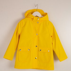 Kinder Regenmantel, Unisex Trenchcoat - Gelber Regenmantel, Blauer Regenmantel, Roter Regenmantel