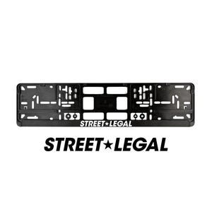 Street Legal - European License Plate Frame, Car Accessories, For Various cars