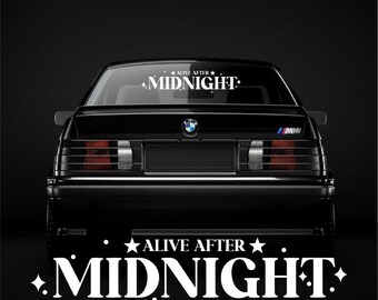 RW-2 JDM Rear Wndow Car Decal Wndsheld Stcker Banner Rocker Sde