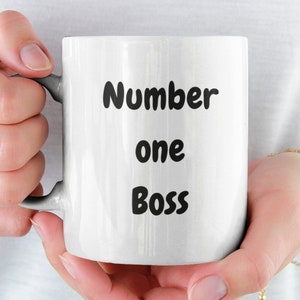 Boss Mug, Office Mug, Unique Boss Mug, Mug For Boss, Novelty Boss Mug, Gift For Boss, CEO Mug, Office Joke Mug, Funny Office Mug, Work Mug