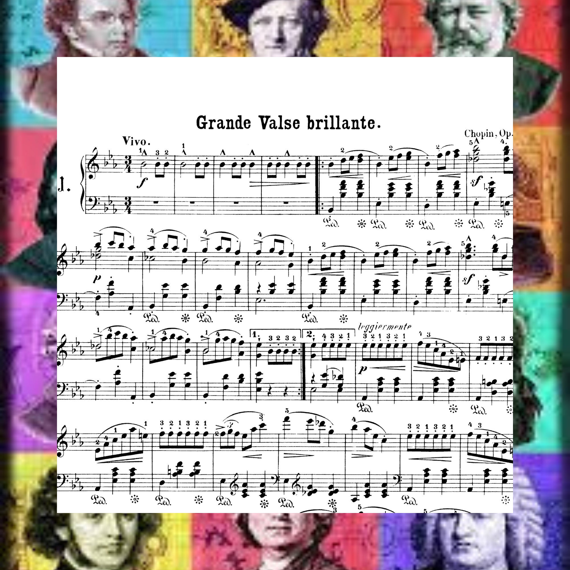 Chopin Waltz Op. 18 Grande Valse Brillante Frédéric Chopin