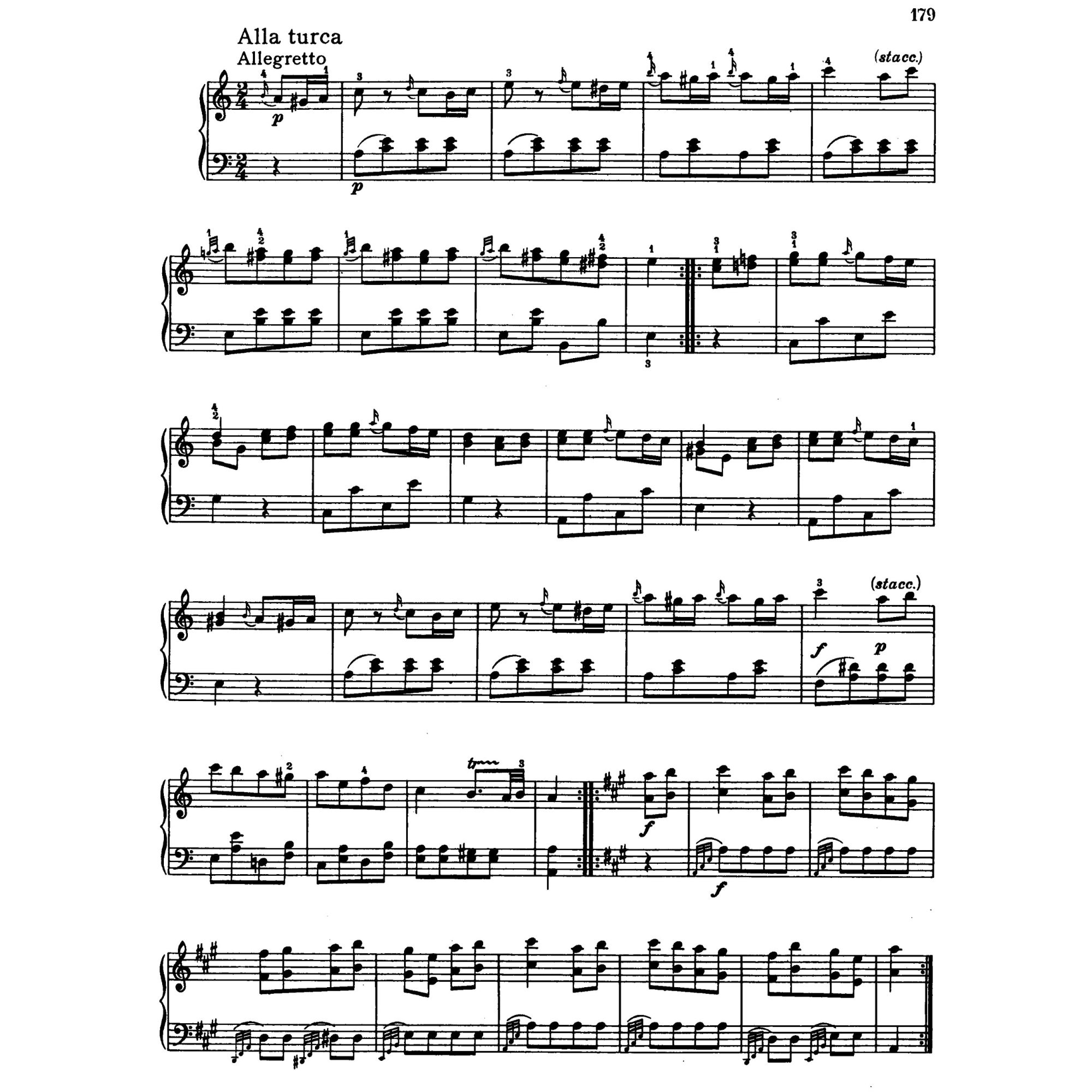 Mozart Sonata No 11 K331 complete All Three Movements Wolfgang Amadeus ...