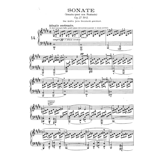 Beethoven, Radu Lupu – Piano Sonata Op. 27 No. 2 