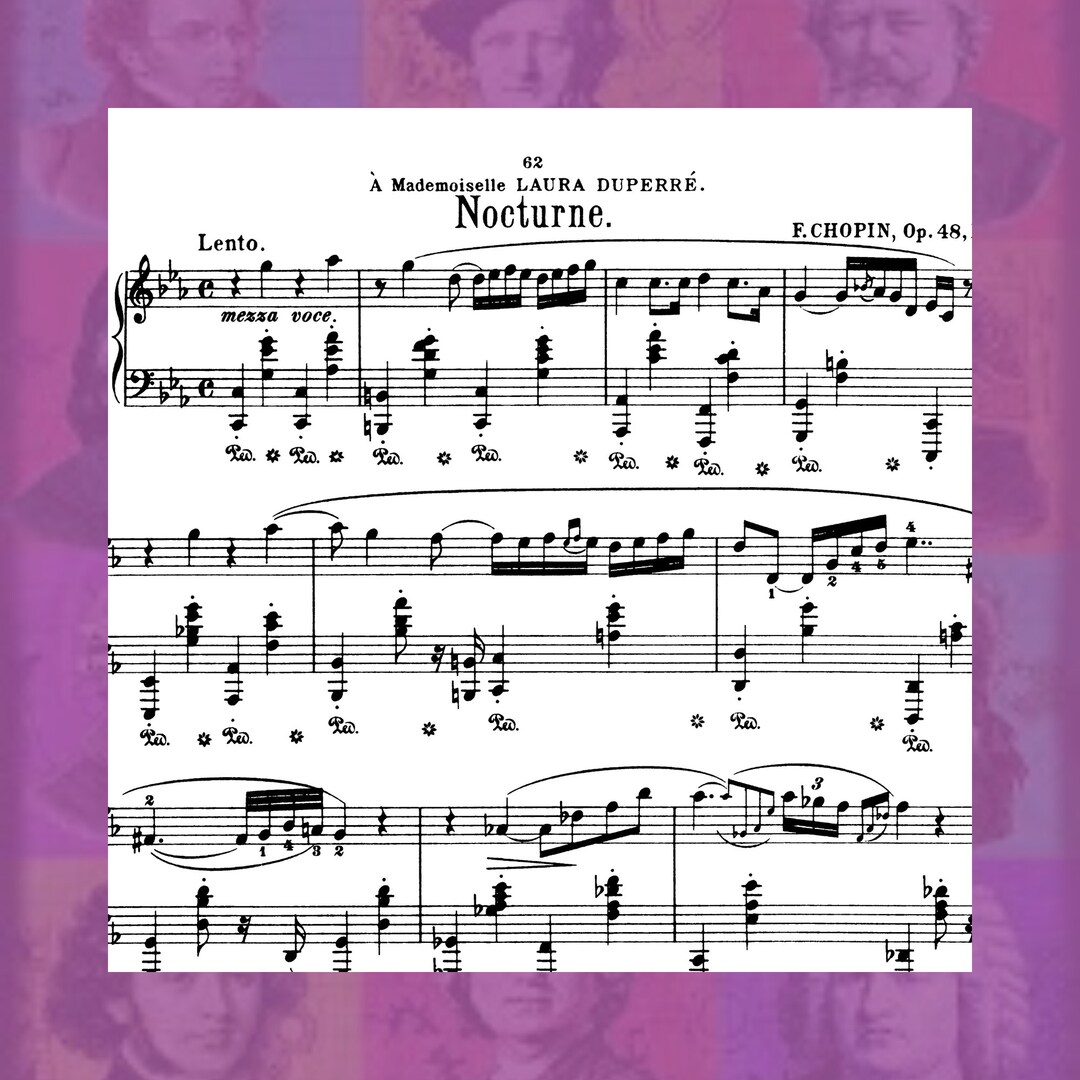 Chopin Nocturne 13 C Minor Op. 48, No. 1 Frederic Frédéric Chopin