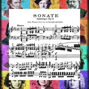 Beethoven Pathétique Sonata No. 8 (Full - all 3 Movements) Op 13 Pathetique Solo Piano Sheet Music Printable PDF 18 Pages Download