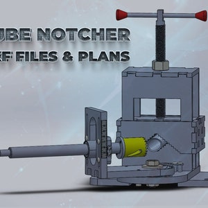 Tube notcher DXF files and plans