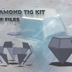 Diamond Tig Kit Dxf files for laser or plasma cut