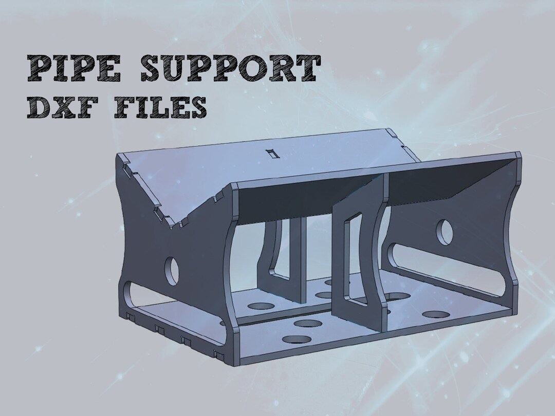 Pipe Support Prism for Welding Table DXF Plasma Cut Files Etsy