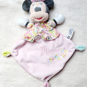 Doudou à personnalisé minnie  rose