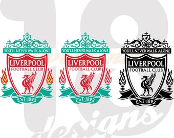 The Reds SVG, PNG, PDF & Dxf files, T-shirt Design, Digital Prints, Digital Graphics, Silhouette, football