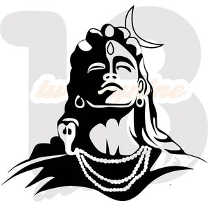 Lord Shiva Hindu God Image Digital Download