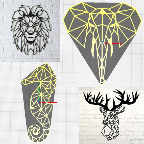 40+ Wall Art STL Files 3D printer files 3D models 3D printing 26  files free