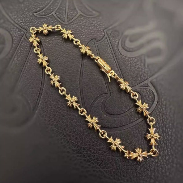 Chrome hearts 2024 gold bracelet