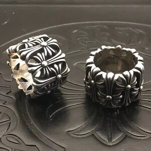 Chrome hearts cheap earring etsy