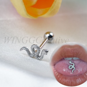 Buy Dragon Tongue Ring Online In India Etsy India