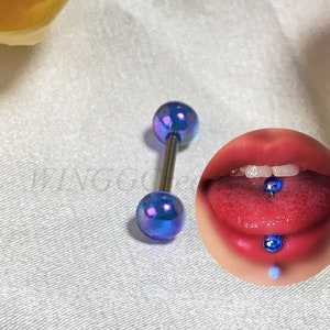 Buy Fashion Acrylic Colorful Tongue Stud Sweet Tongue Ring Punk Style Stud Titanium Steel Tongue Stud Tongue Barbell Stud Piercing Online in India Etsy