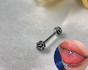 Tongue alnestsr piercing jewelry amazon