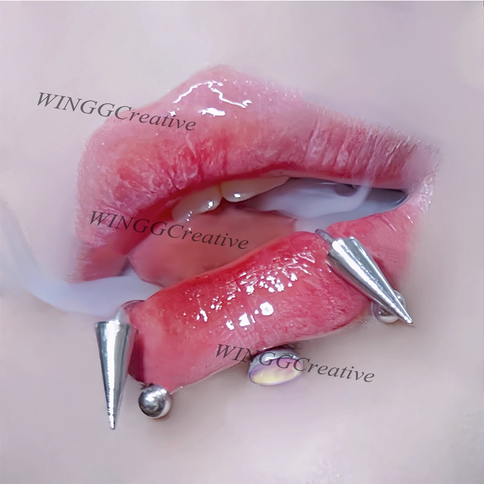 Devil Lip Ring, Punk Stud Piercing, Creative Lip Ring, Body Piercing, Devil  Lip Stud, Titanium Spike Lip Piercings, Body Jewelry Accessories - Etsy, image size:2000x2000