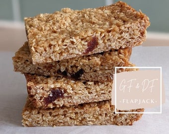 Gluten Free and Dairy Free Cherry Flapjack