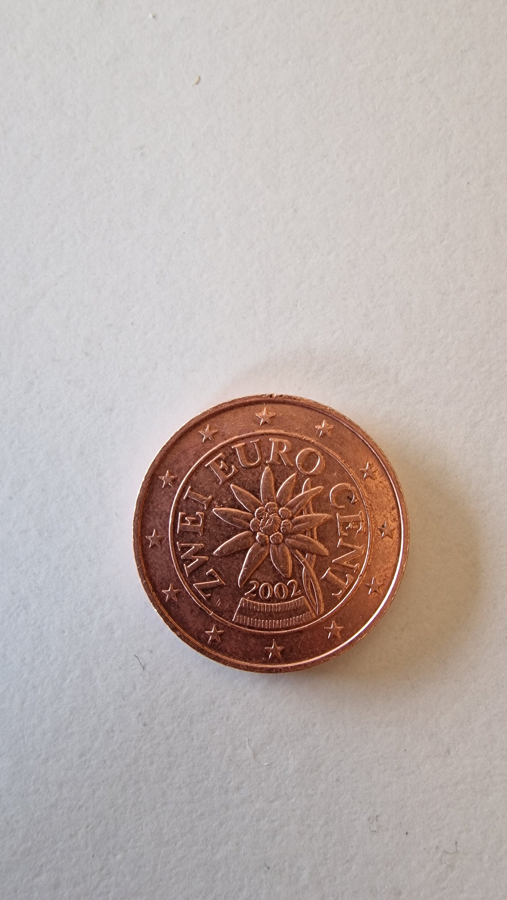 Münze 2 Cent Österreich Jahr 2002 sehr gute Konditionen Etsy.de