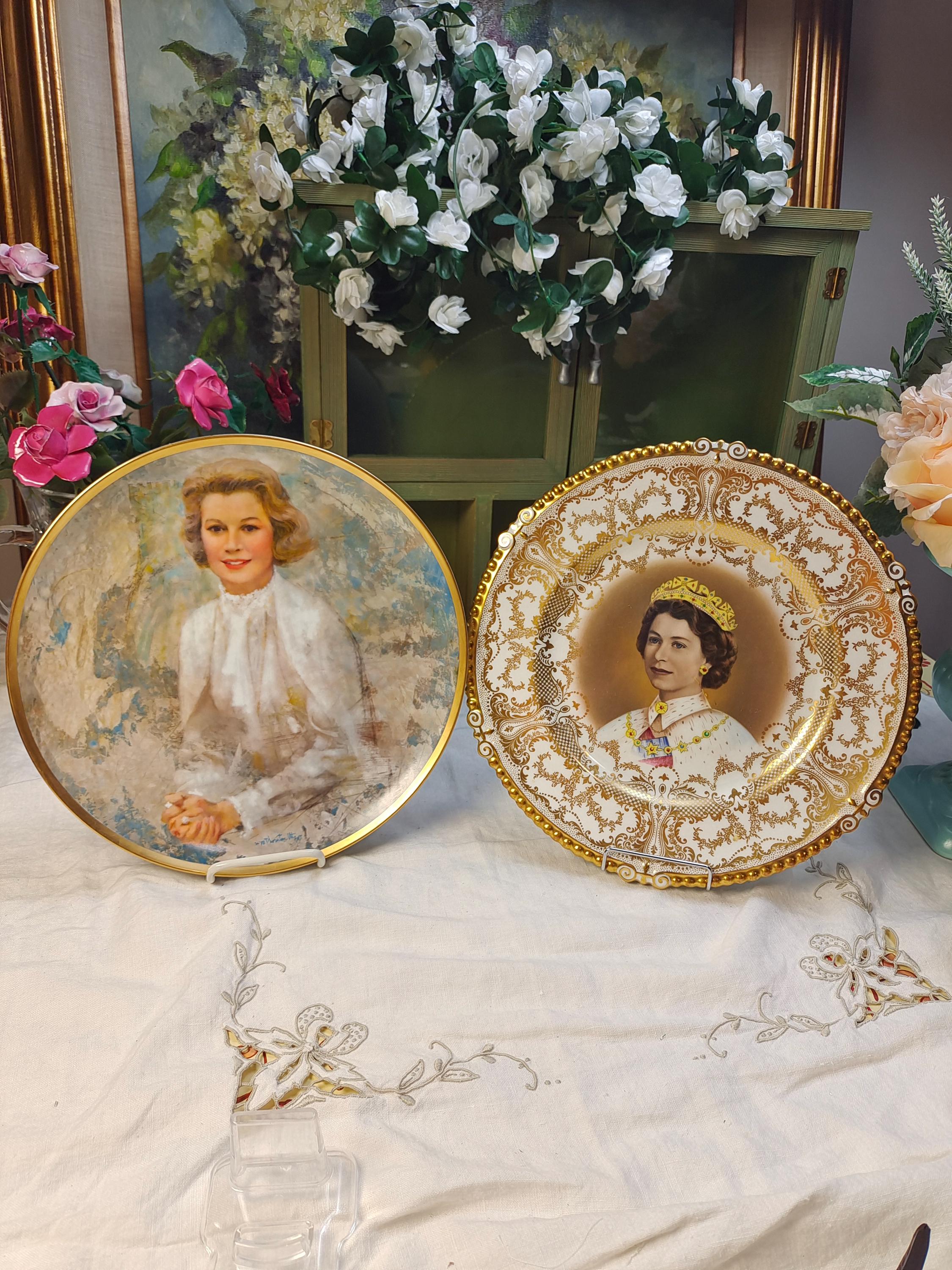 SPODE エリザベス女王 記念プレート　1952-2002 Queen Elizabeth 1953 Coronation Plate - Etsy