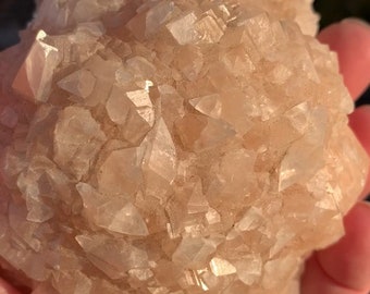 Peach Calcite Specimen