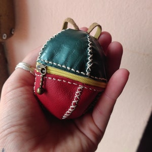 WALLET handmade leather the ball