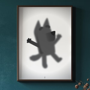 Dog,  Minimalist Wall Art Print