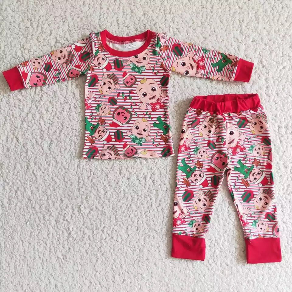 geborduurde pjs Kleding Unisex kinderkleding Pyjamas & Badjassen Pyjama Gepersonaliseerde Cocomelon JJ pyjama voor kinderen 