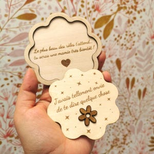 Personalized surprise request box, godmother request, godfather request, wedding announcement