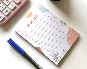 To Do list-Notepad - 50 sheets, A6