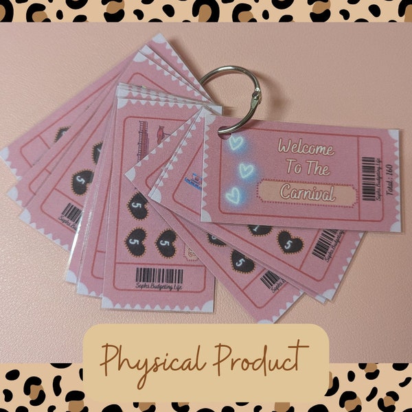 Mini Carnival Booklet / #SavingsChallenge