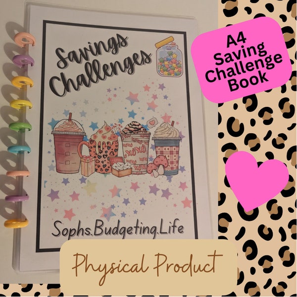 A4 Savings Challenge Ring Binder