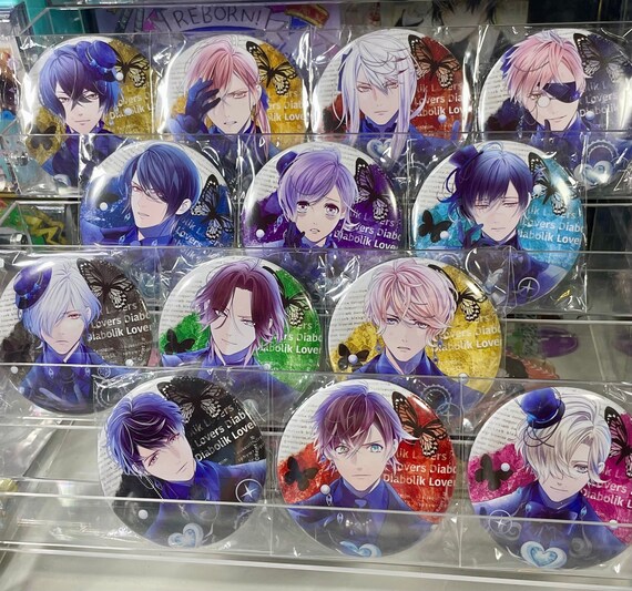 DIABOLIK LOVERS SECRET DISPLAY缶バッジセット