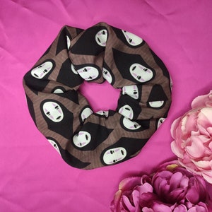 Scrunchie Elastico Morbido Tema Anime Senza Volto Kaonashi La Città Incantata