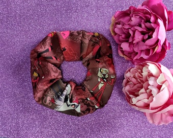 Scrunchie Elastico Morbido Tema Hotel per Demoni all'Inferno Musical