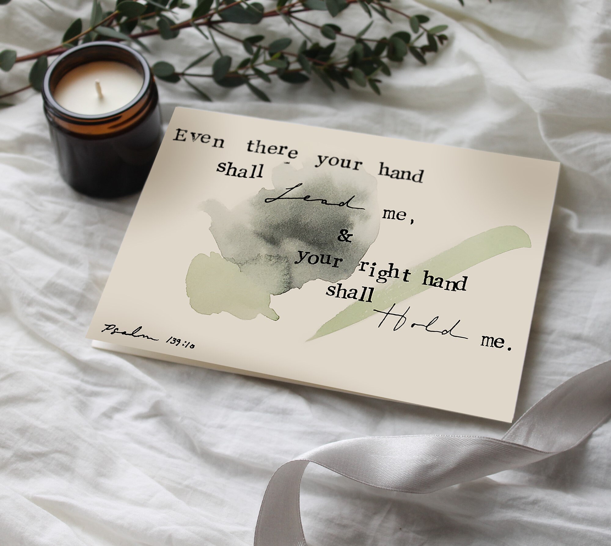 Abstract Watercolor Art Printable Art Battle Card Scripture Bible Verse ...