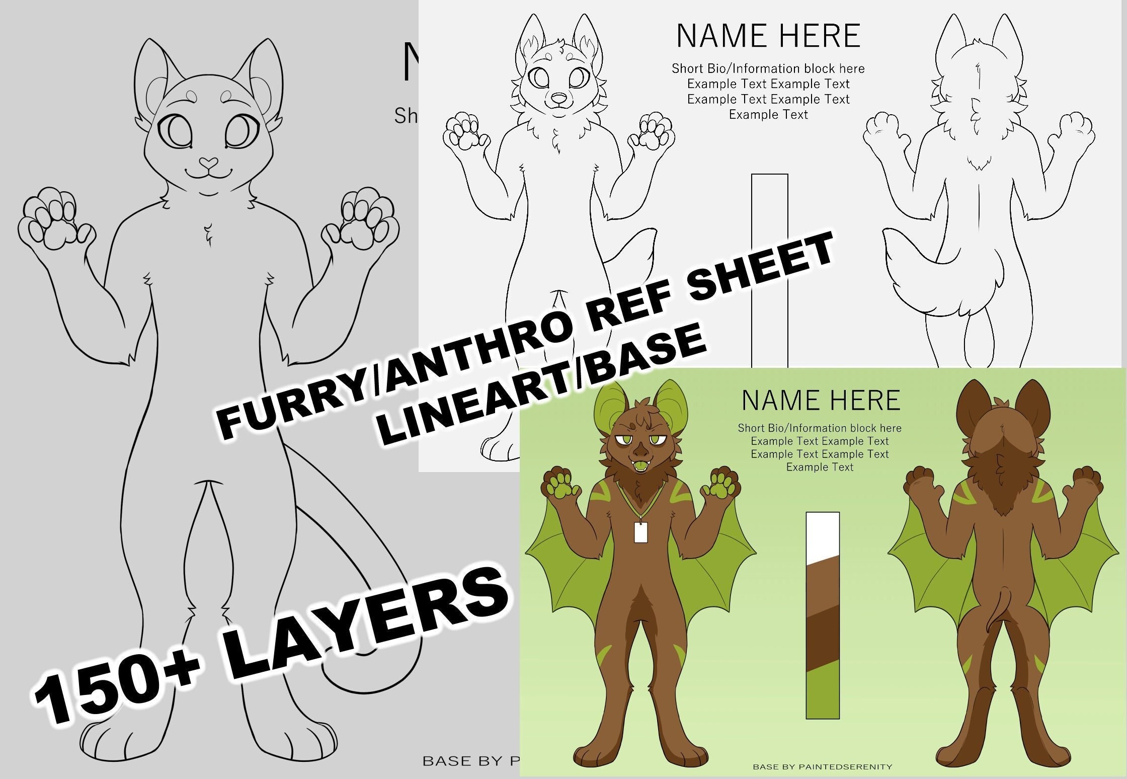 Commission Cat Full Reference Sheet (Download Now) 