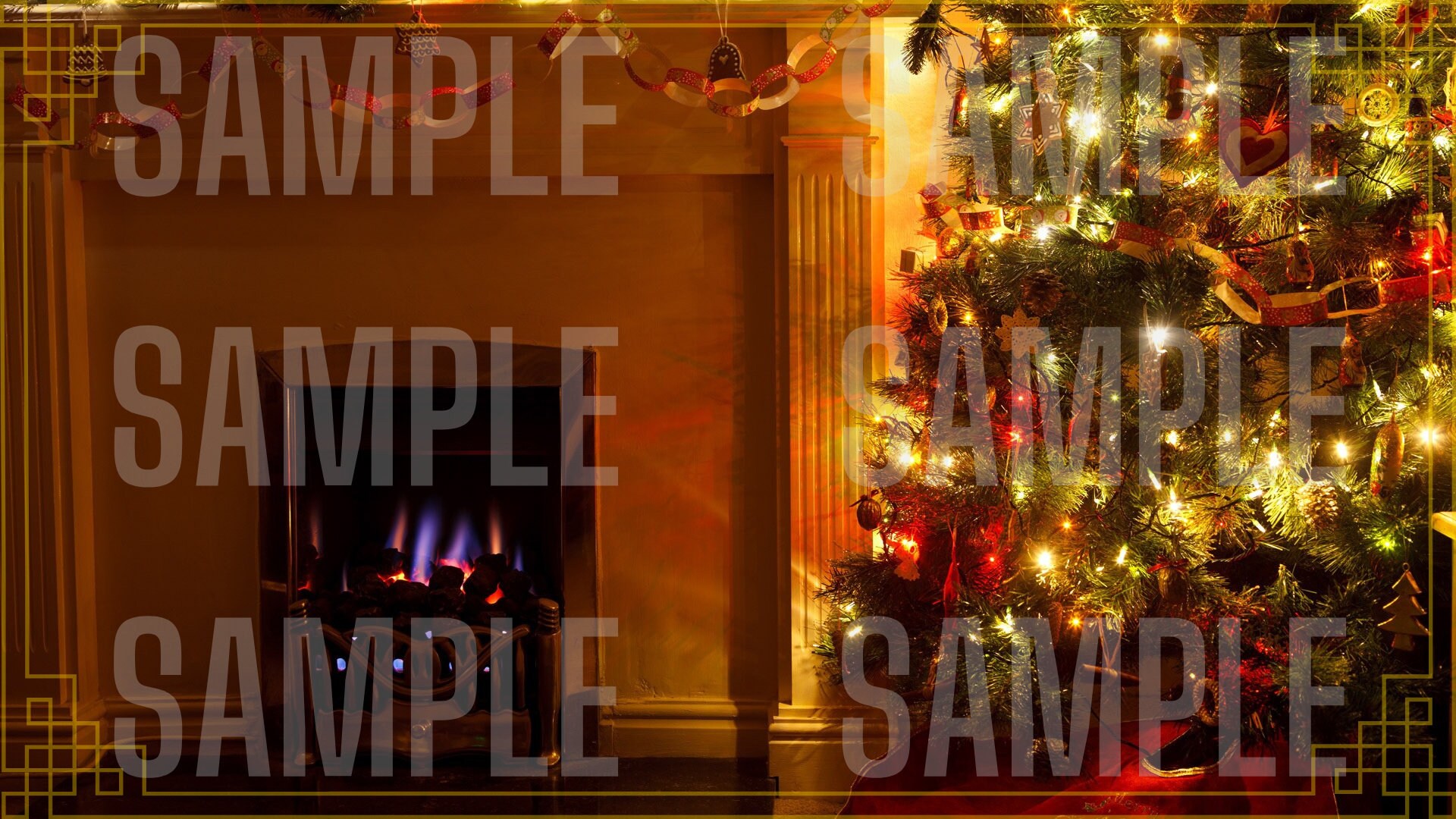 Christmas Zoom Backgrounds Christmas Backdrop Christmas Etsy UK