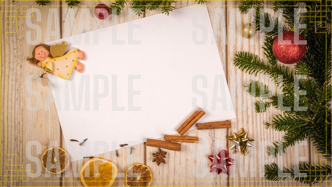 Christmas Zoom Backgrounds Christmas Backdrop Christmas Etsy