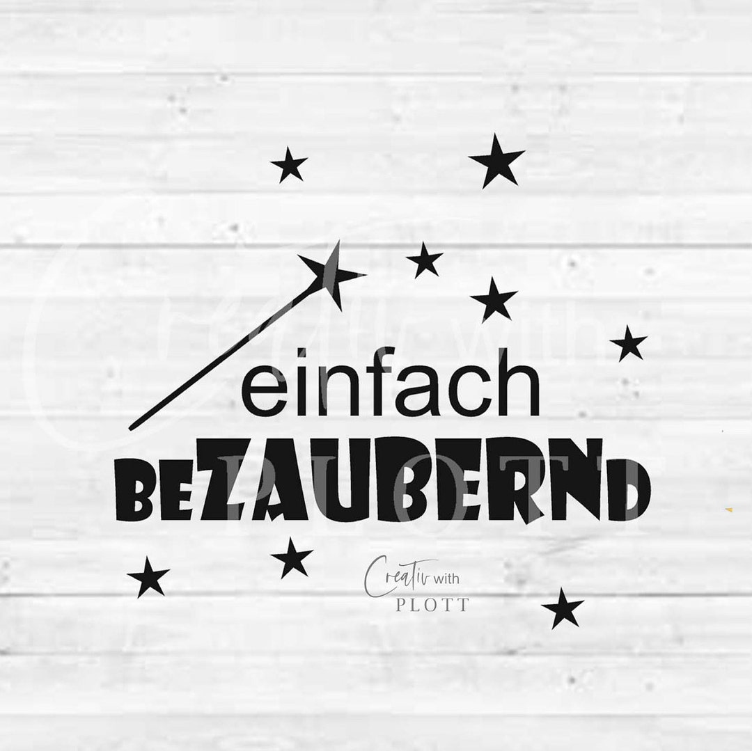 Spruch einfach bezaubernd SVG PNG JPEG Shirtprint print Etsy.de